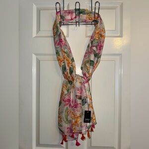 JOY SUSAN Floral Scarf, Multiple Colors NWT